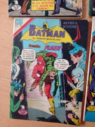Lote Comics tebeos Batman años 70