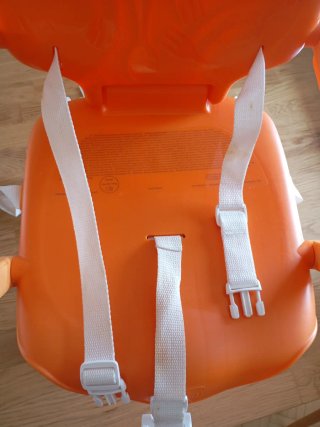 Trona portátil Chicco naranja