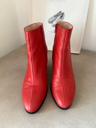 Botines Hispanitas rojos talla 39