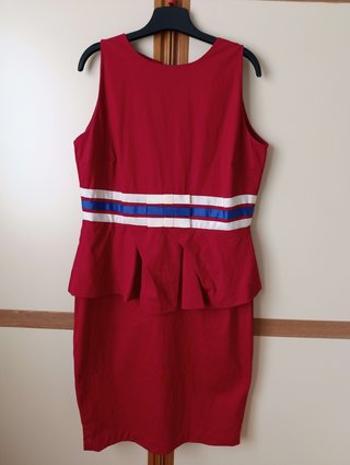 Vestido Rojo de cóctel El Ganso