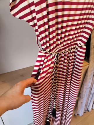 Vestido largo rayas UNIKO  44 -46 - 48-50