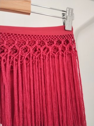 Mantoncillo Flamenca Rosa Fucsia