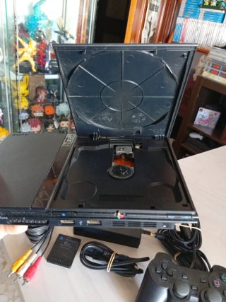 Consola PS2 Slim Negra + Accesorios