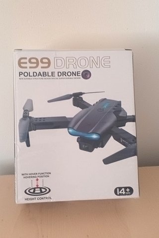 Dron E99 Plegable Negro