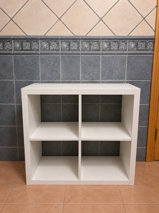 Estantería Cubos Blanca