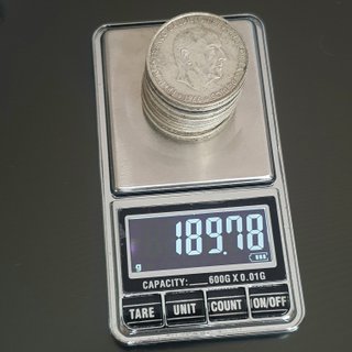 Lote 18 monedas 100 ptas Plata Franco