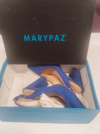 Zapatos de tacón MARYPAZ azul talla 36