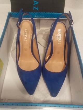 Zapatos de tacón MARYPAZ azul talla 36