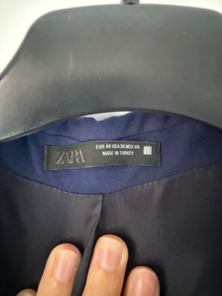 Chaqueta de traje azul hombre