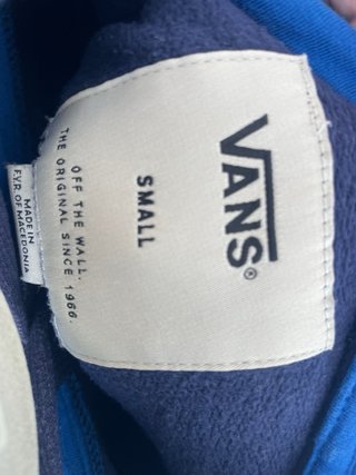 Sudadera Vans Azul Talla S