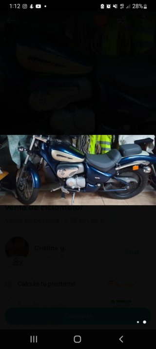 Aprilia Classic 50 ciclomotor azul