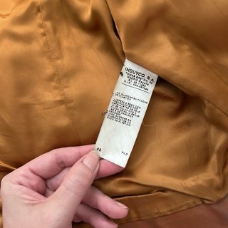 Chaqueta de piel marrón Ivonne