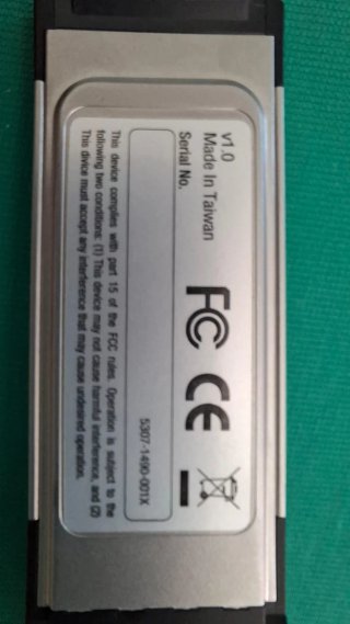 ExpressCard eSATA II 2-Channel