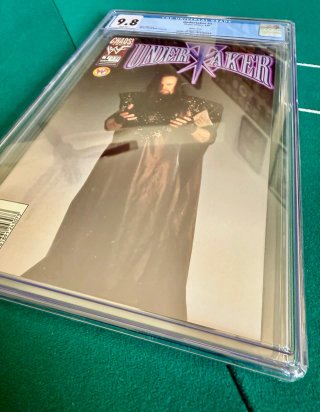 Comic Gradeado CGC 9.8 - Undertaker #1 1999 WWF