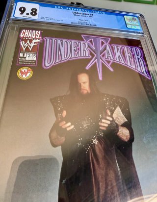 Comic Gradeado CGC 9.8 - Undertaker #1 1999 WWF