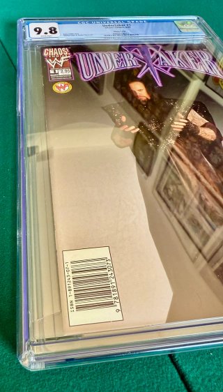 Comic Gradeado CGC 9.8 - Undertaker #1 1999 WWF