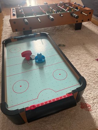 Futbolin y Air hockey de mesa