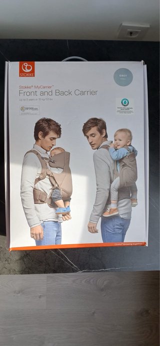 Mochila Stokke MyCarrier Front/Back Gris