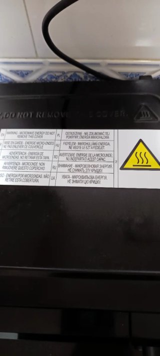 Microondas seminuevo