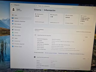 Computer desktop Lenovo i5 6400 Nero