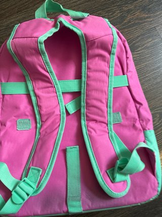 Mochila escolar corazón lentejuelas