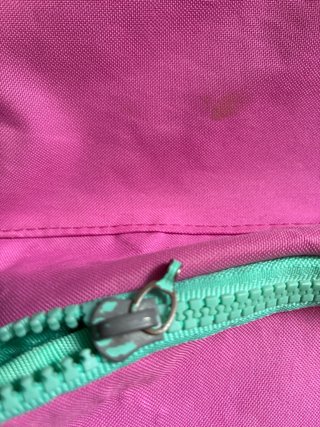 Mochila escolar corazón lentejuelas