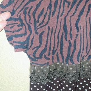 Vestidos Talla XXL Estampado Floral Encaje