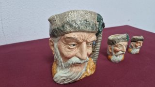3 Royal Doulton Robinson Crusoe