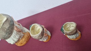 3 Royal Doulton Robinson Crusoe