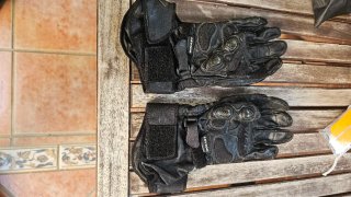 Guantes Moto Levior Flame Unisex Negros