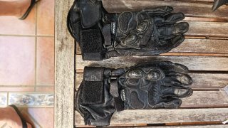 Guantes Moto Levior Flame Unisex Negros