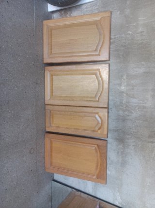 Puertas de cocina de madera