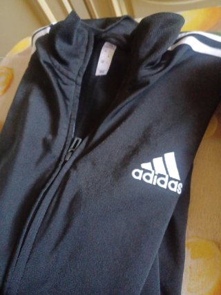 Tuta Adidas nera uomo/donna