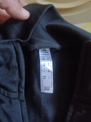 Tuta Adidas nera uomo/donna