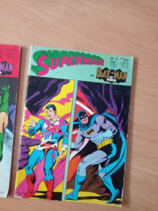 Superman y Batman en frances