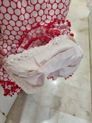 Traje flamenca