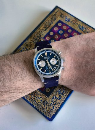 Reloj Cronógrafo Milifortic QM39R079 (Azul)
