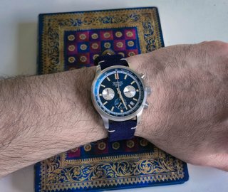 Reloj Cronógrafo Milifortic QM39R079 (Azul)