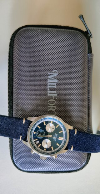 Reloj Cronógrafo Milifortic QM39R079 (Azul)