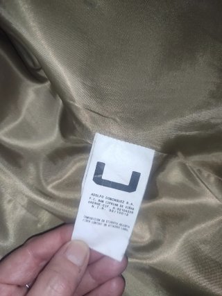 Americana Adolfo Dominguez Beige Talla42.
