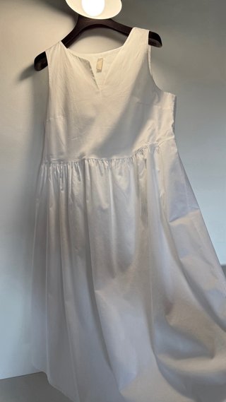 Abito cotone smanicato Vintage Dressing