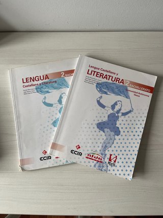 Lengua castellana y literatura, 2 Bachillerato