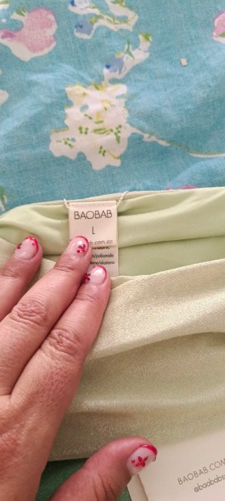 Trikini Baobab verde y amarillo