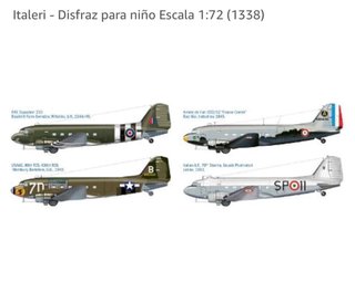 Maqueta Italeri Dakota Mk. III 1:72