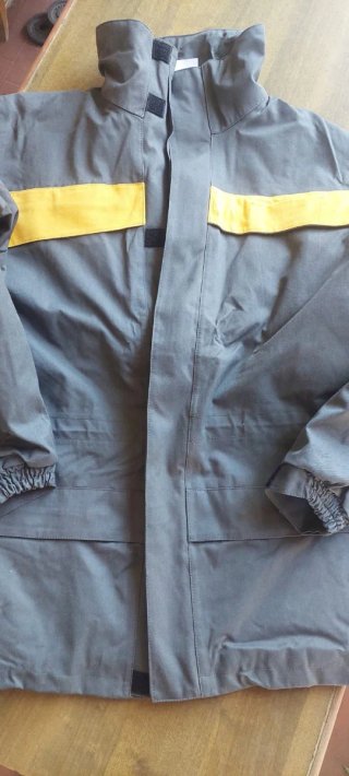 Giacca sicurezza uomo XXL grigio/giallo