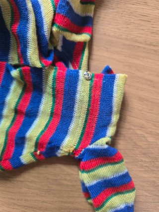 Vestido Nancy Famosa Rayas Colores