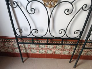 Cabeceros forja cama 90