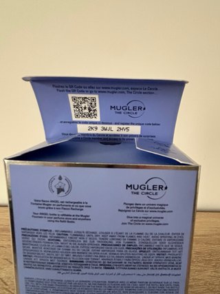 Angel Mugler Eau de Parfum 25 ml recargable.