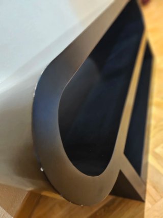 Mueble TV/Cadena Música Negro Madera