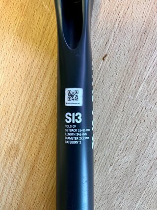 Tija Canyon S13 VCLS CF 27,2mm Carbono
